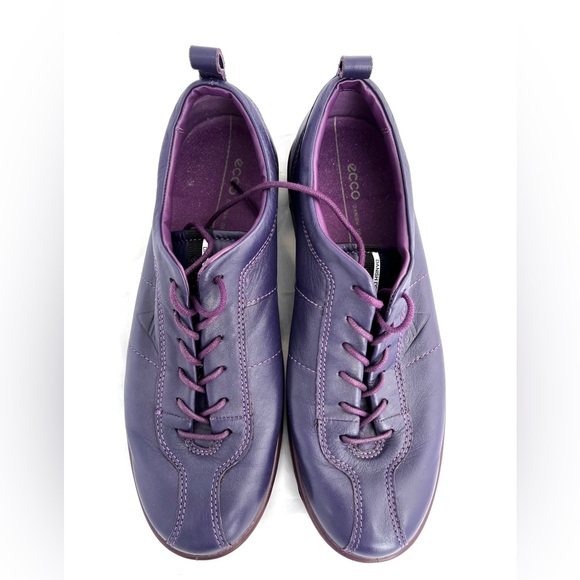 Ecco Woman’s Purple Soft 1 Walking Shoe Sneakers sz 9,5 (41) - Picture 3 of 14